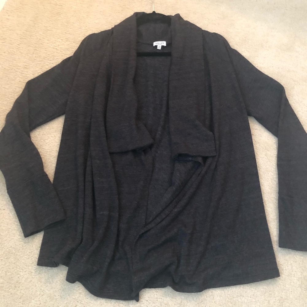 Cozy Splendid cowl neck sweater.